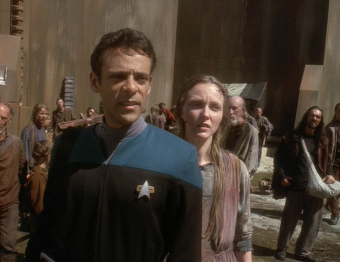 Worf and Dax getting married