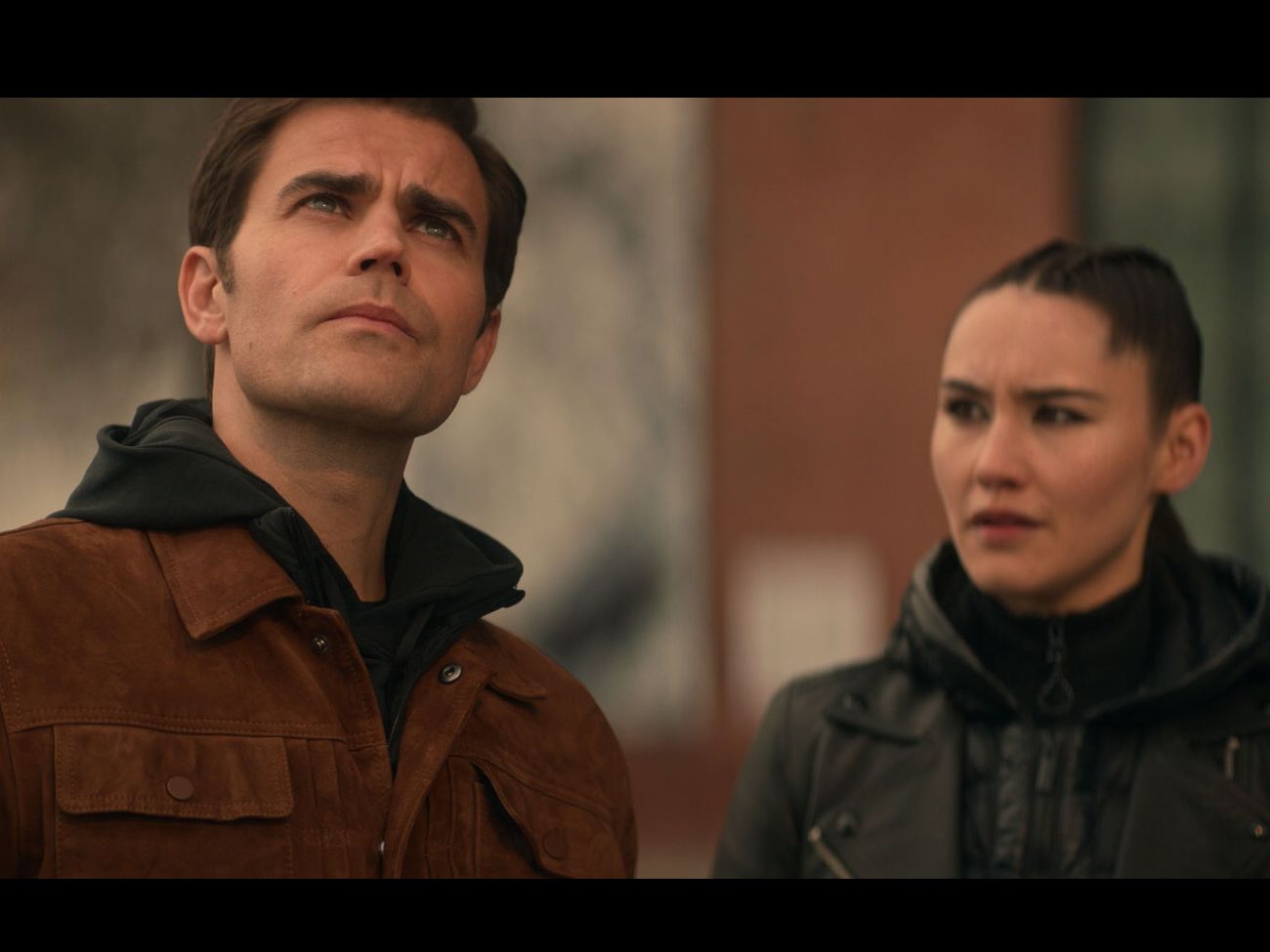 James Kirk and La'An in Canada of the past